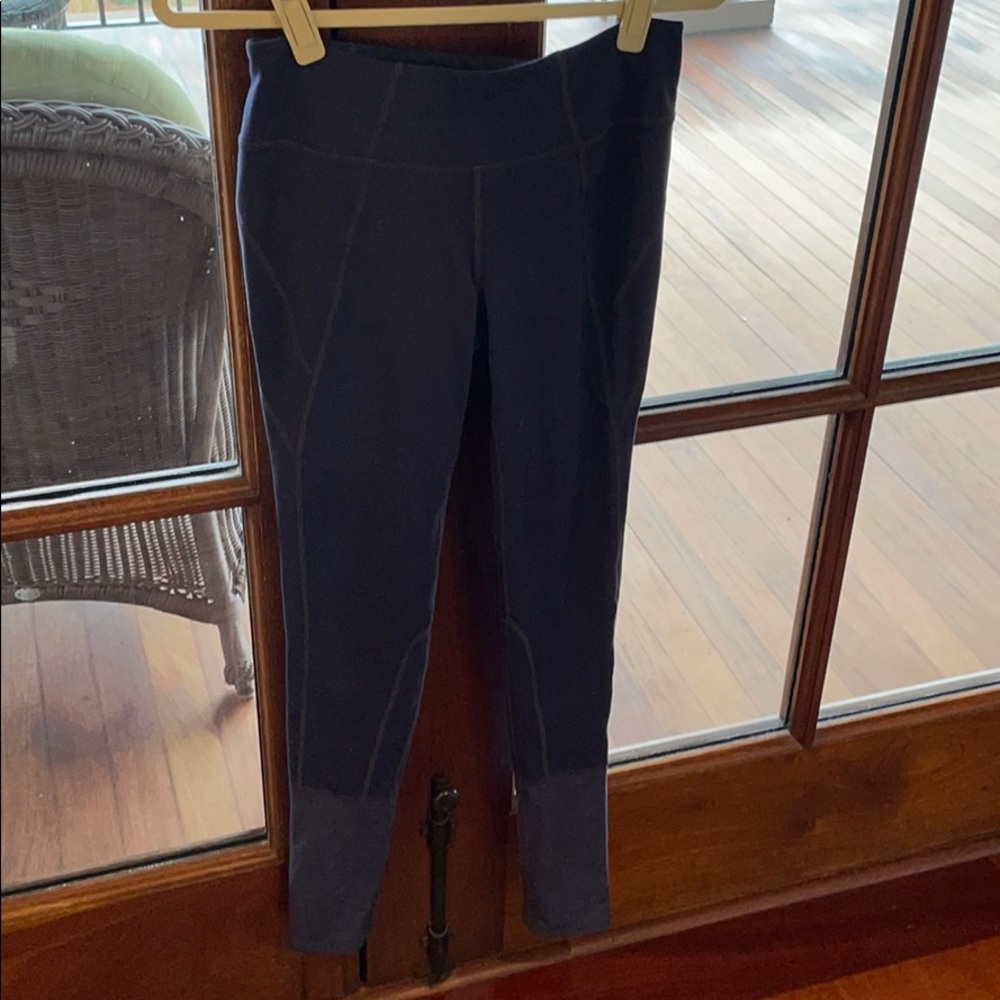 Athleta navy blue leggings